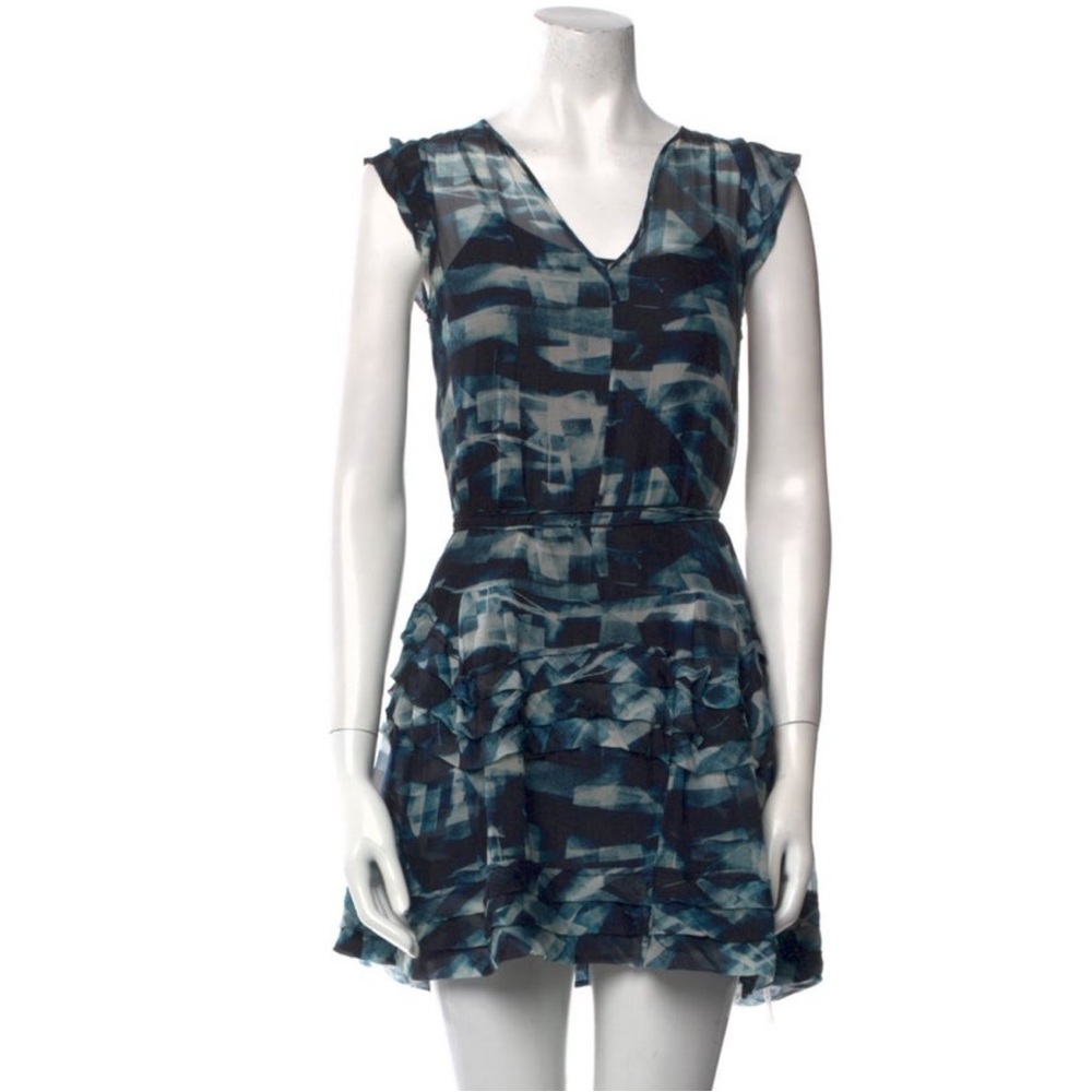 Theory Silk Mini Dress Size XS